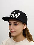 Бейсболка WHEELS AND WAVES арт. WHW/0/1/CAS/WW29 Wheels and Waves (черный)